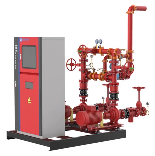 What are the advantages and characteristics of smart fire-fighting integrated pumping stations?